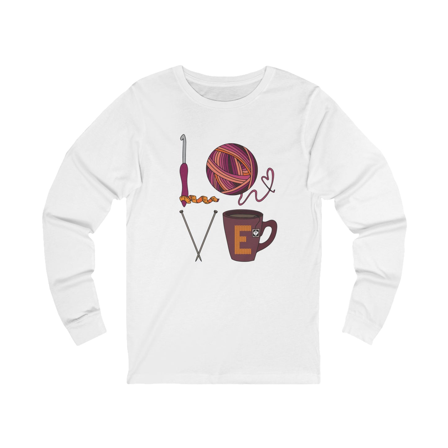 Unisex Jersey Long Sleeve LOVE Tee