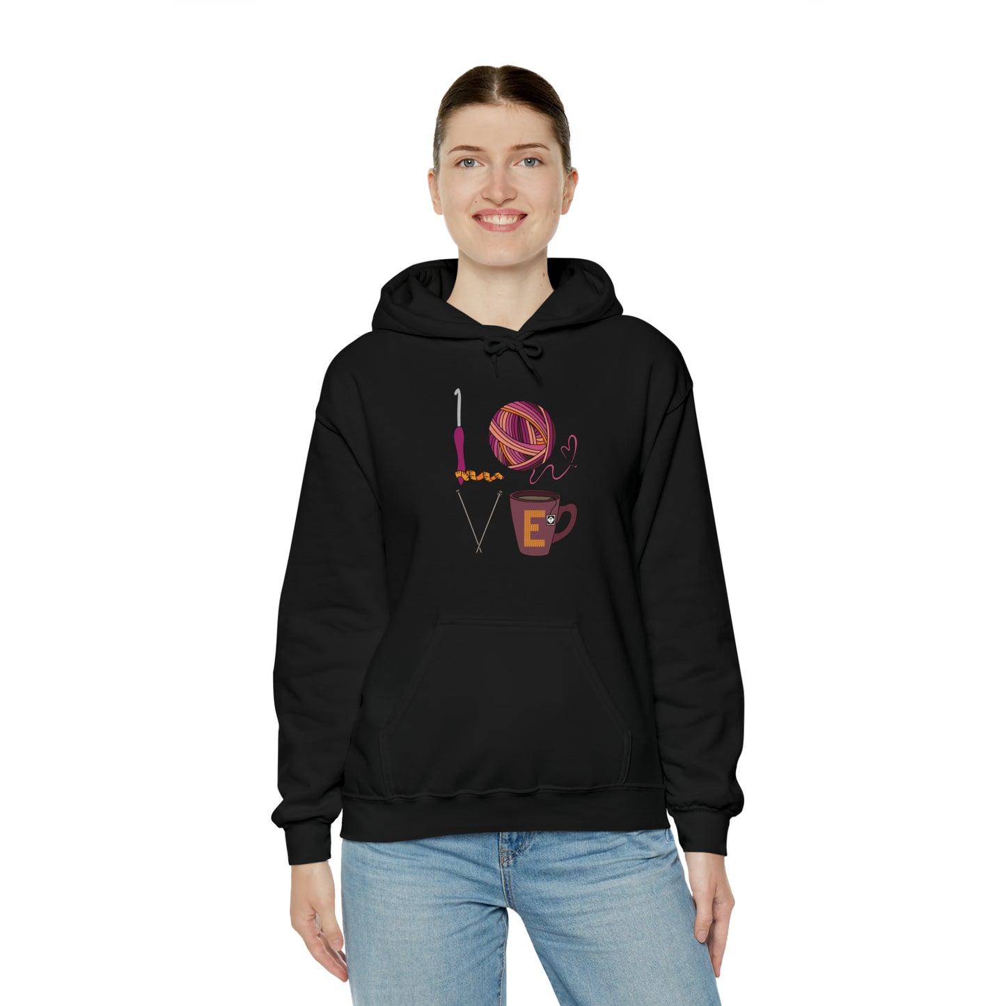 LOVE Unisex Heavy Blend™ Hooded Sweatshirt
