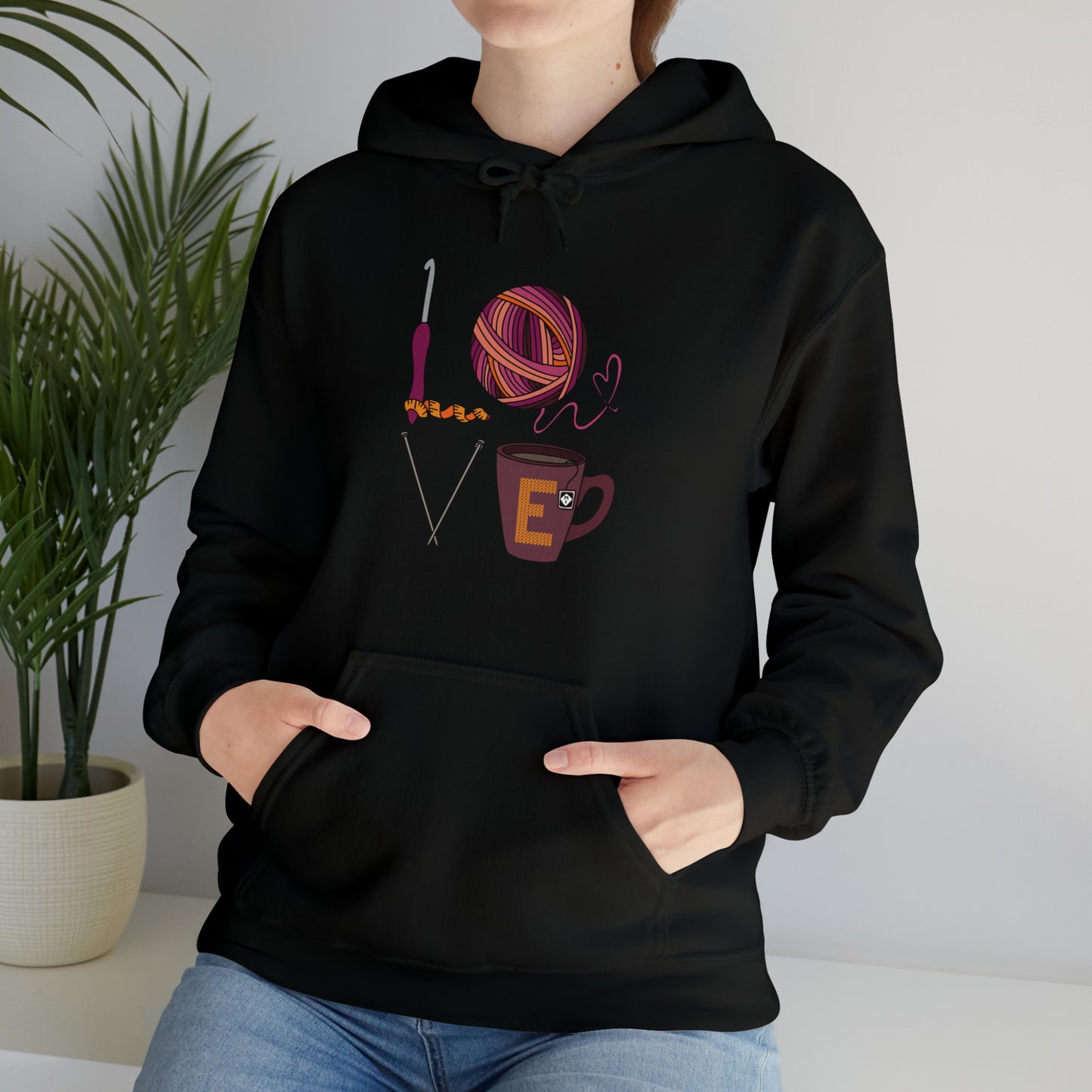 LOVE Unisex Heavy Blend™ Hooded Sweatshirt