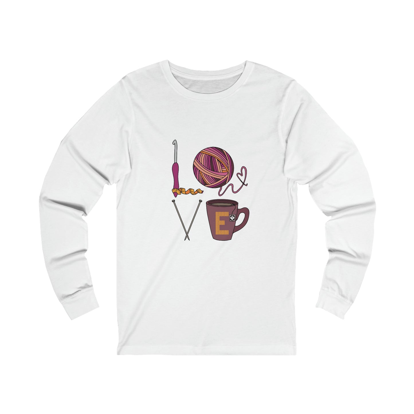 Unisex Jersey Long Sleeve LOVE Tee