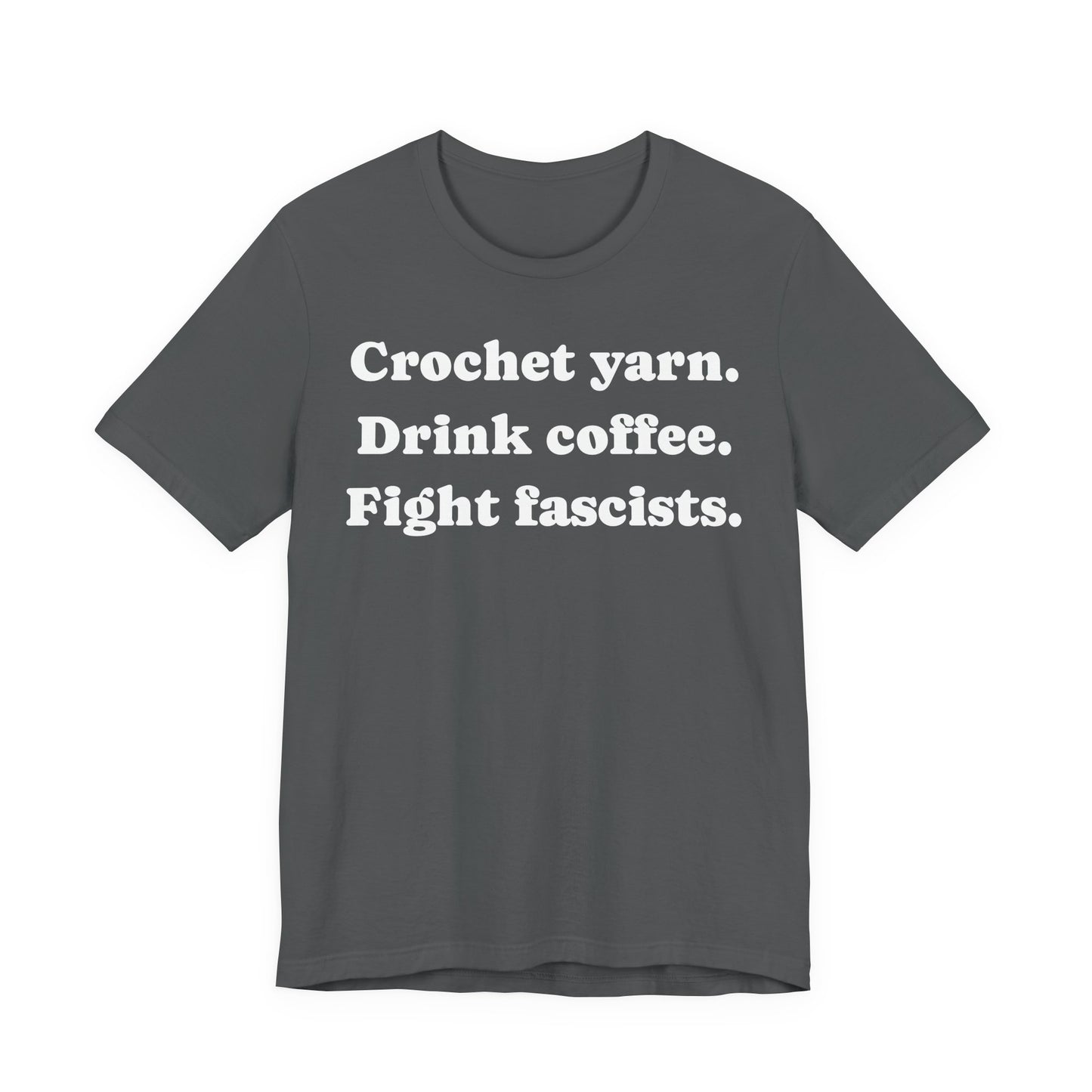 Crochet - Coffee & Yarn Activist Tee