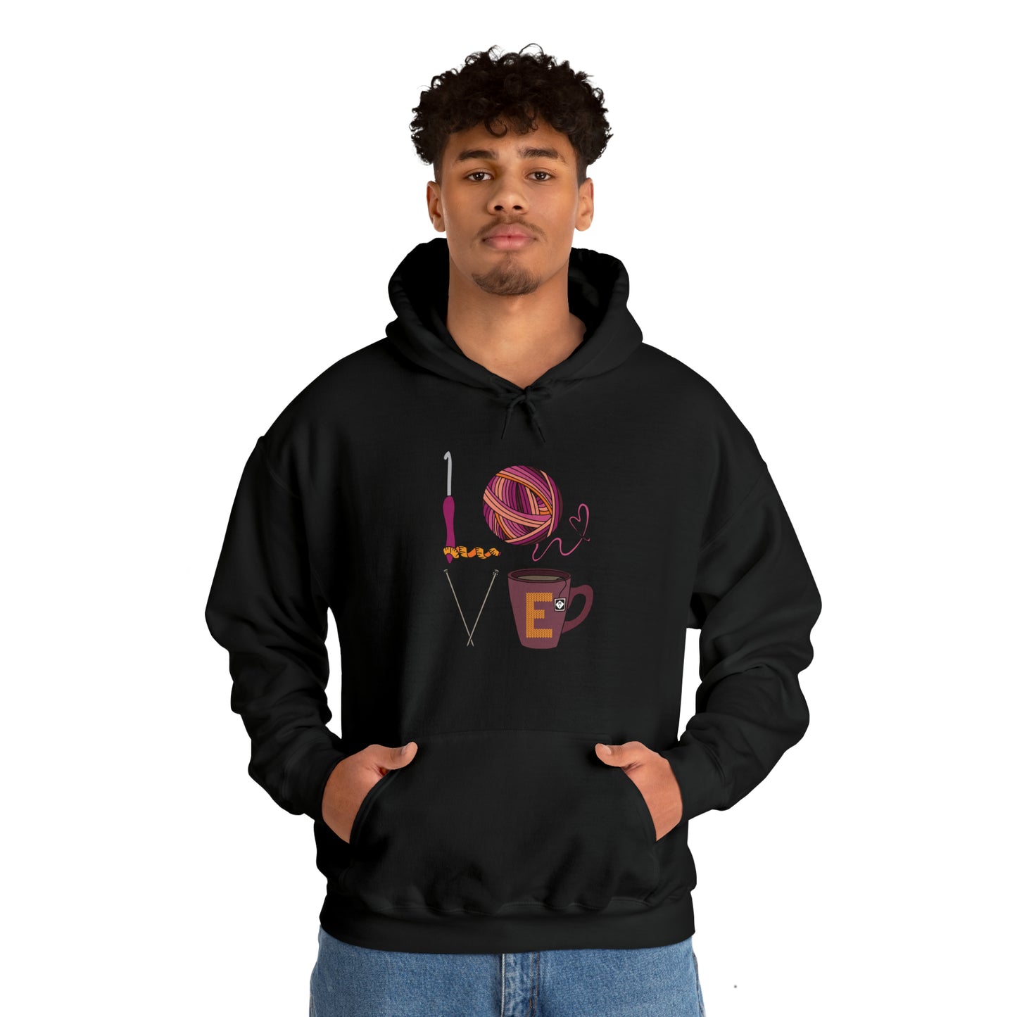 LOVE Unisex Heavy Blend™ Hooded Sweatshirt