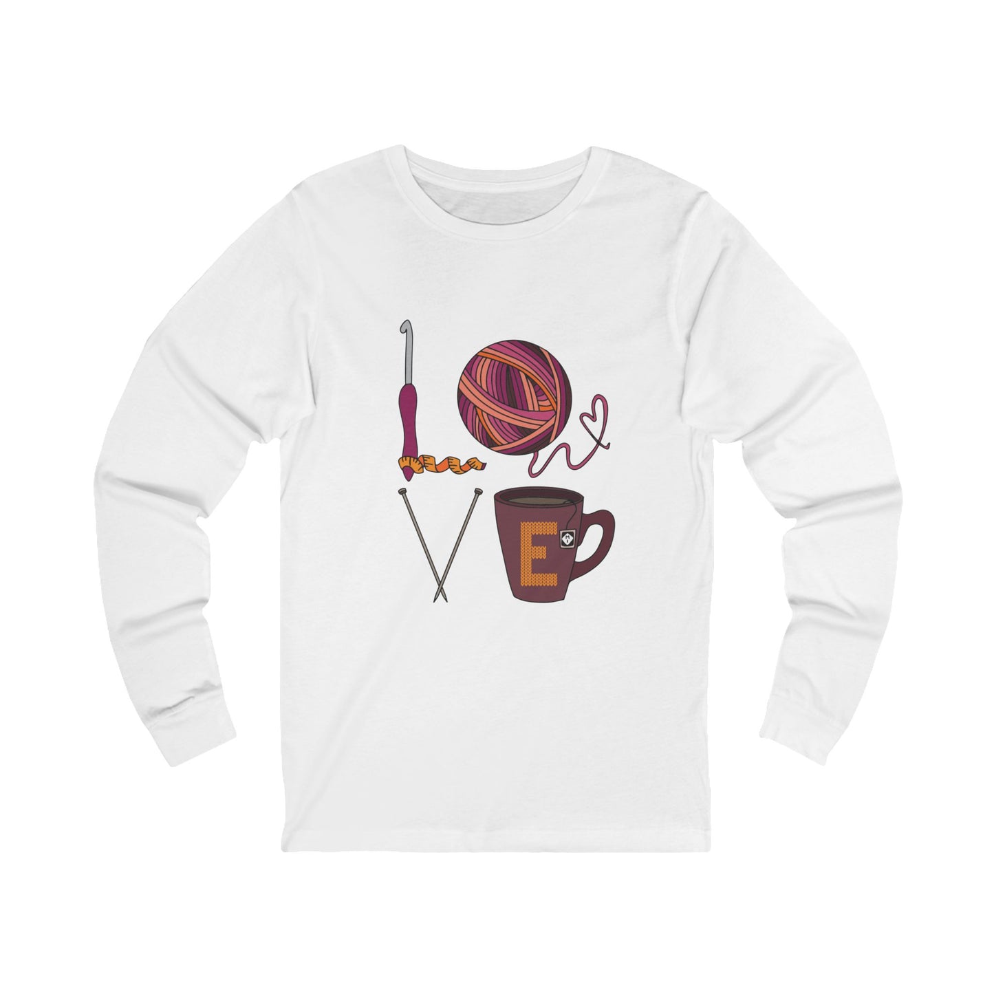 Unisex Jersey Long Sleeve LOVE Tee