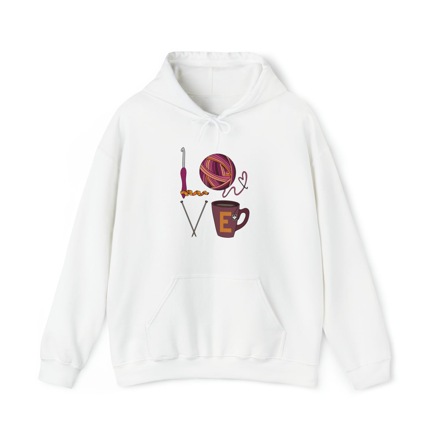 LOVE Unisex Heavy Blend™ Hooded Sweatshirt