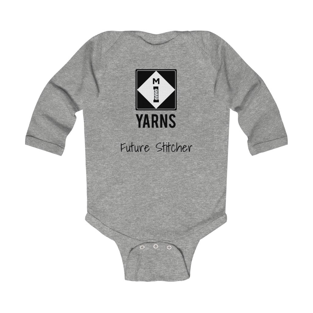 "Future Stitcher" Infant Long Sleeve Bodysuit