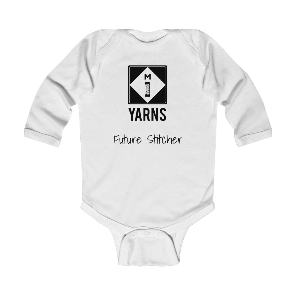 "Future Stitcher" Infant Long Sleeve Bodysuit