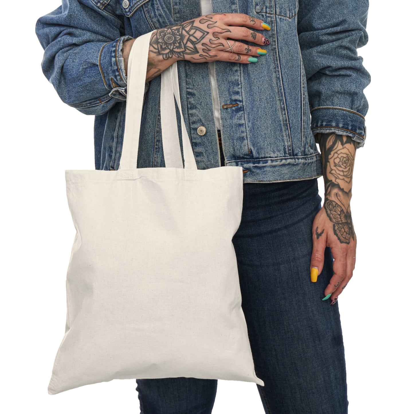 LOVE Natural Tote Bag