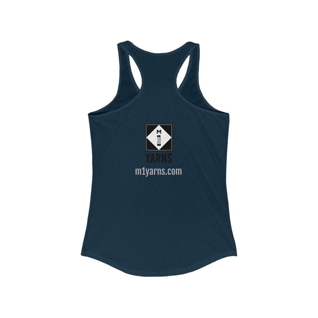 "Yes, it's hot..." Racerback Tank