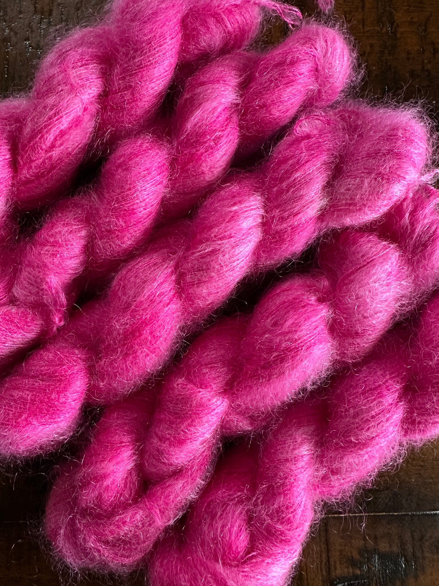 Riding on Air—Laceweight Mohair/Silk