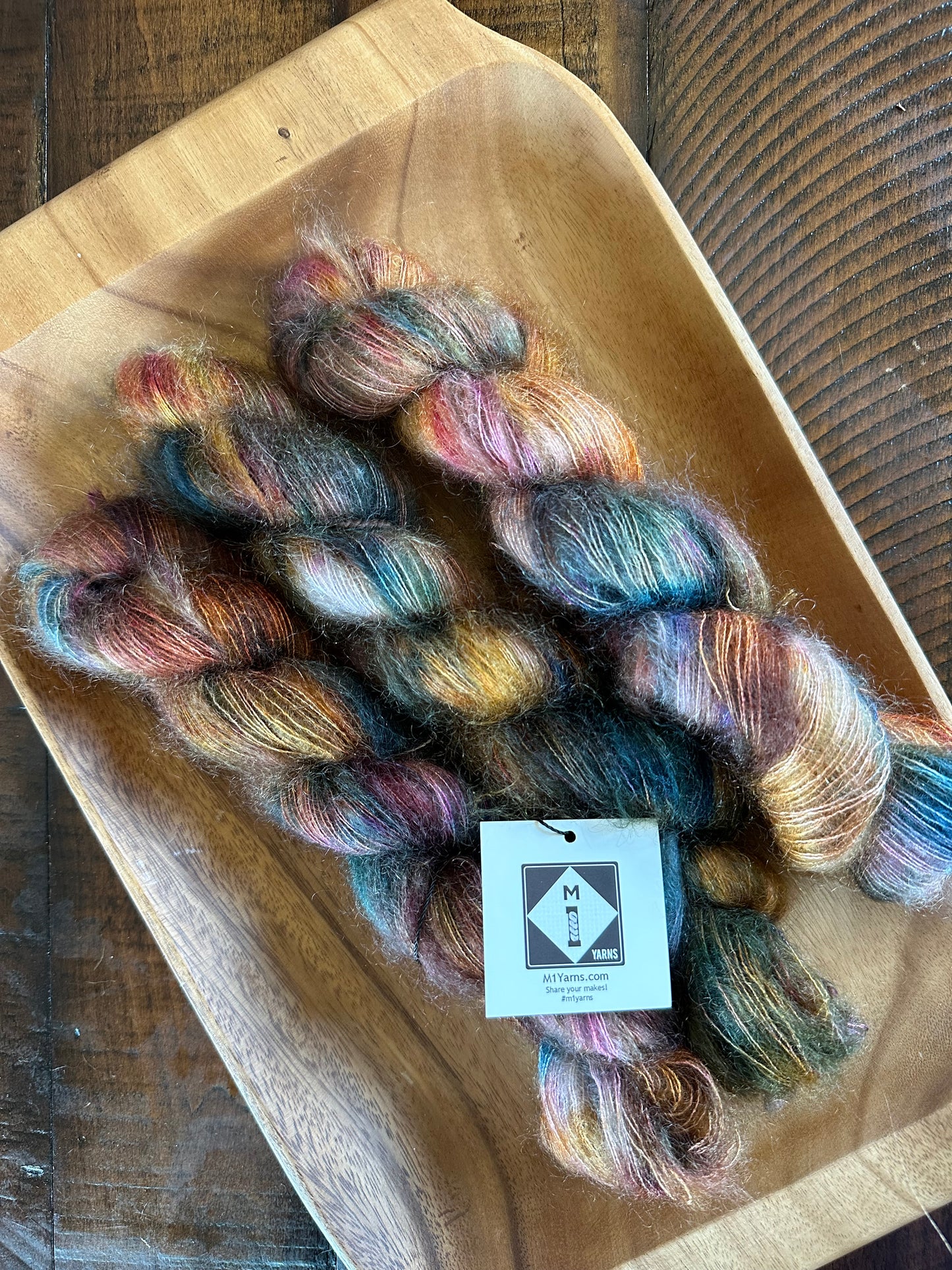 Riding on Air—Laceweight Mohair/Silk