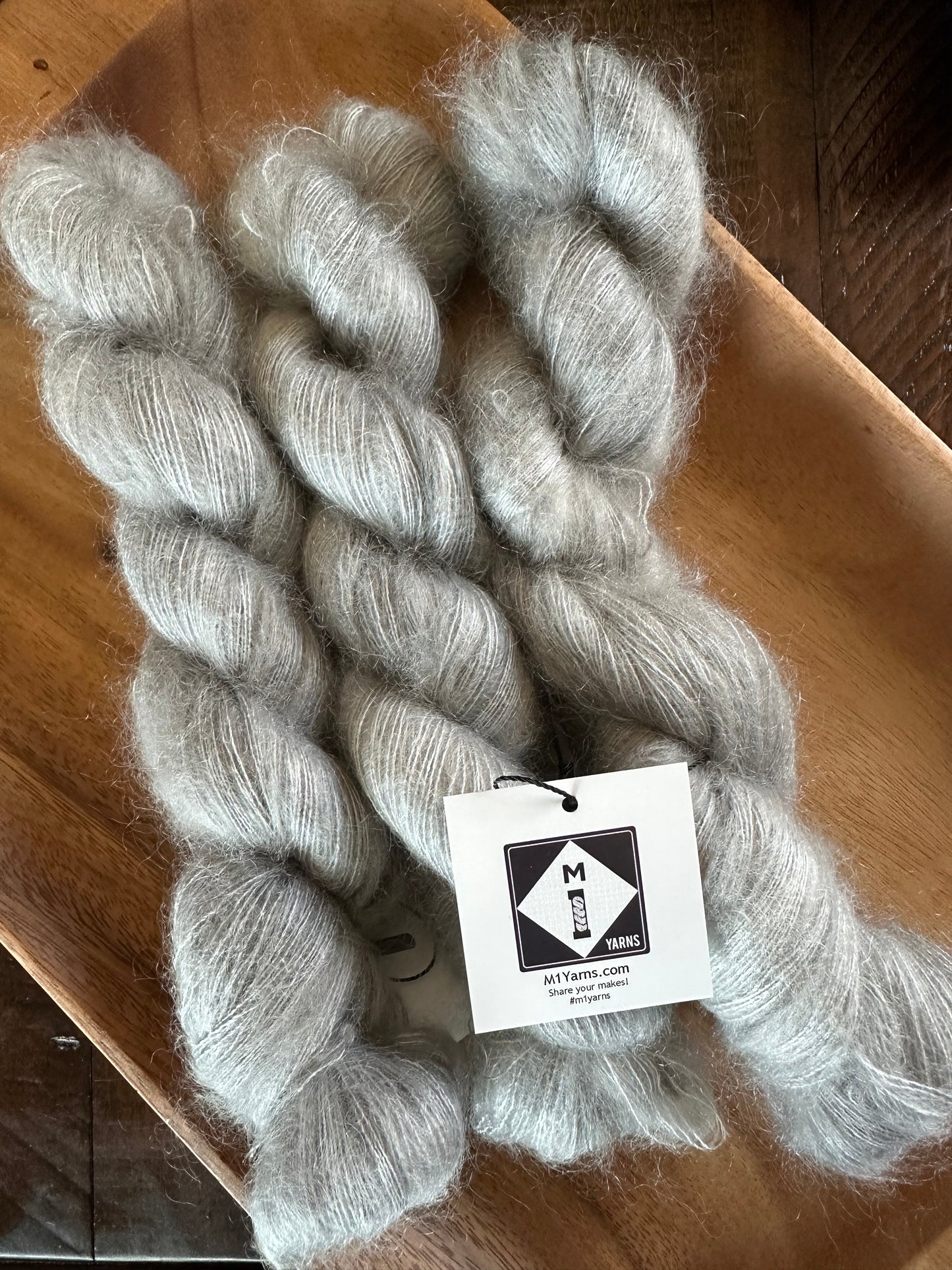 Riding on Air—Laceweight Mohair/Silk