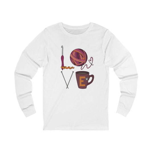 Unisex Jersey Long Sleeve LOVE Tee