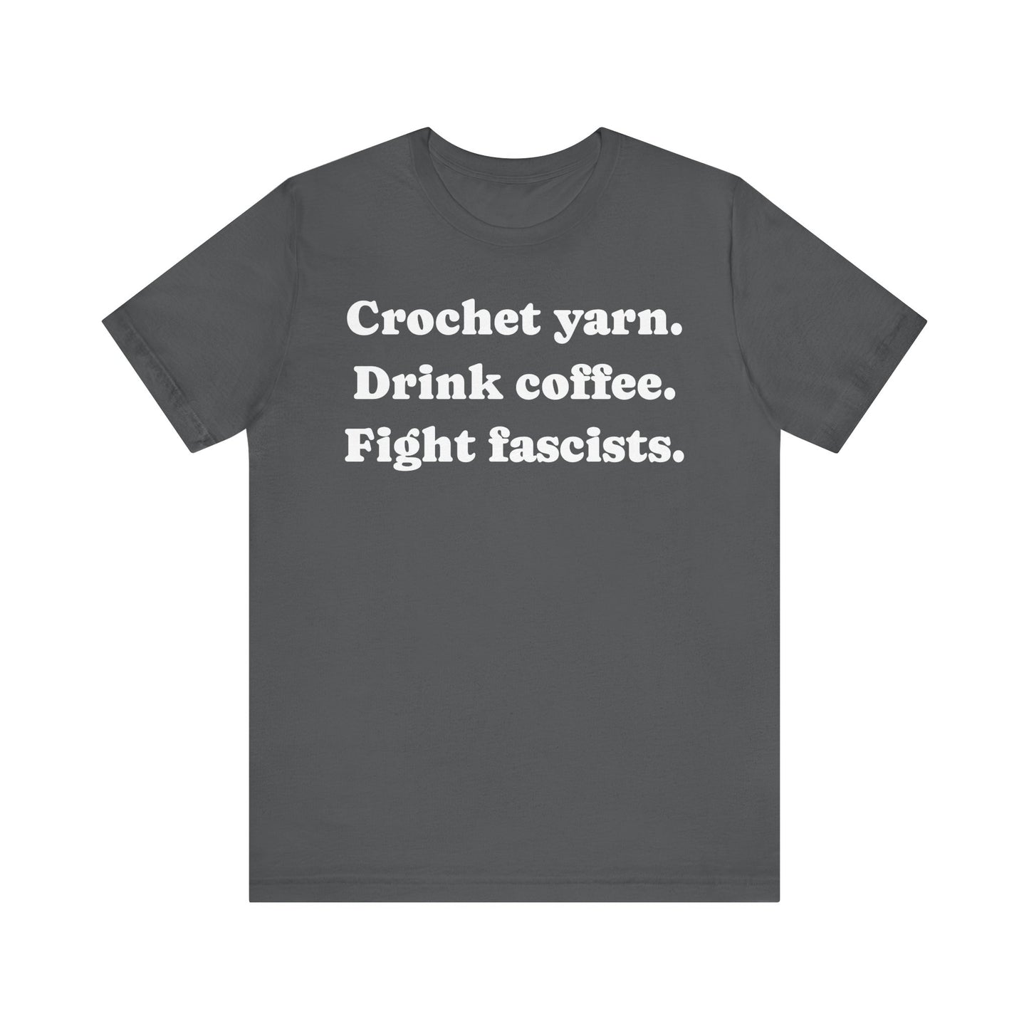Crochet - Coffee & Yarn Activist Tee