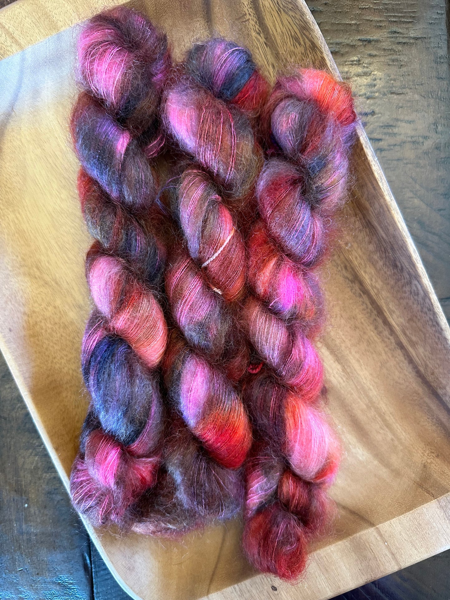 Riding on Air—Laceweight Mohair/Silk