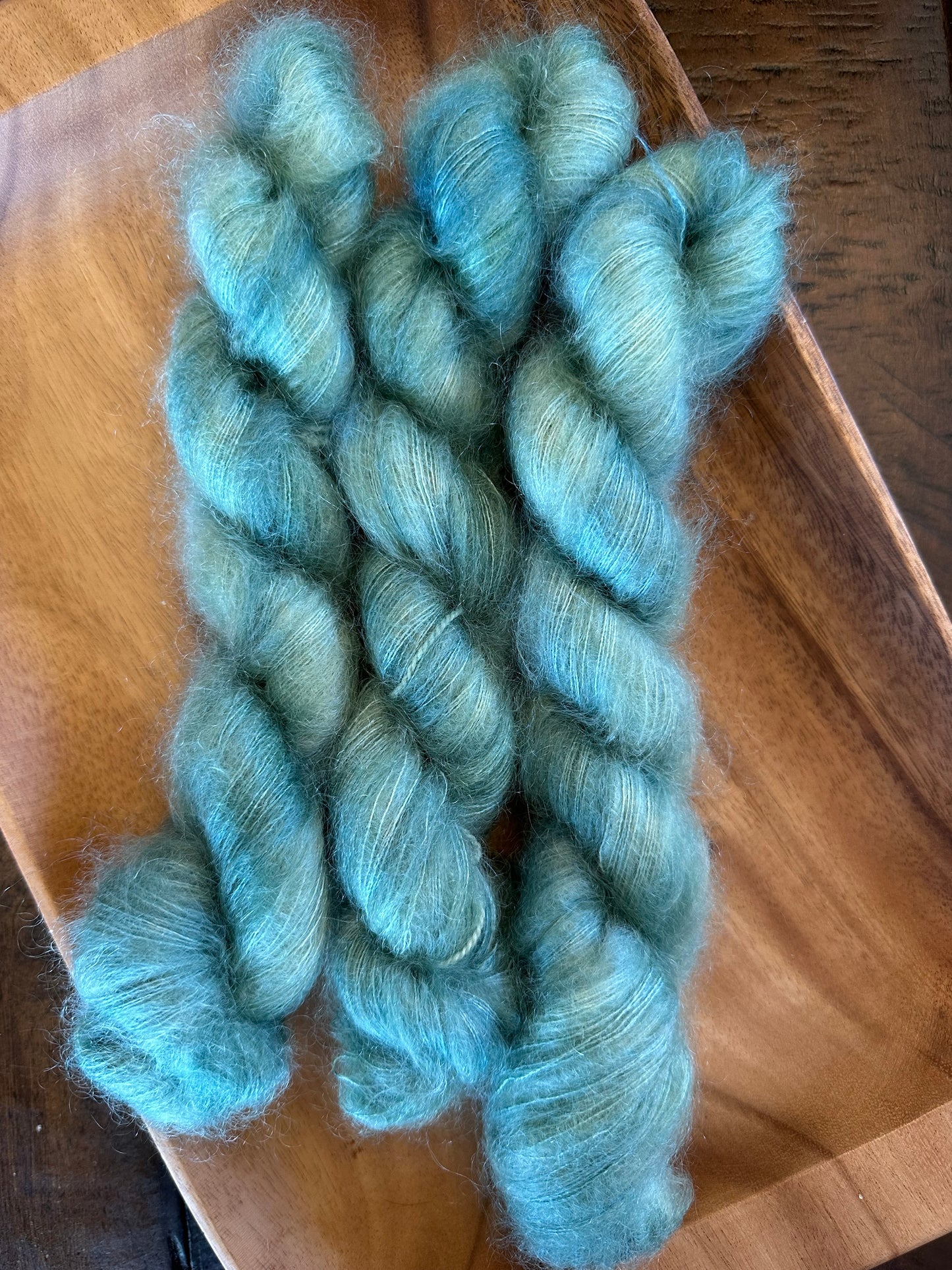 Riding on Air—Laceweight Mohair/Silk