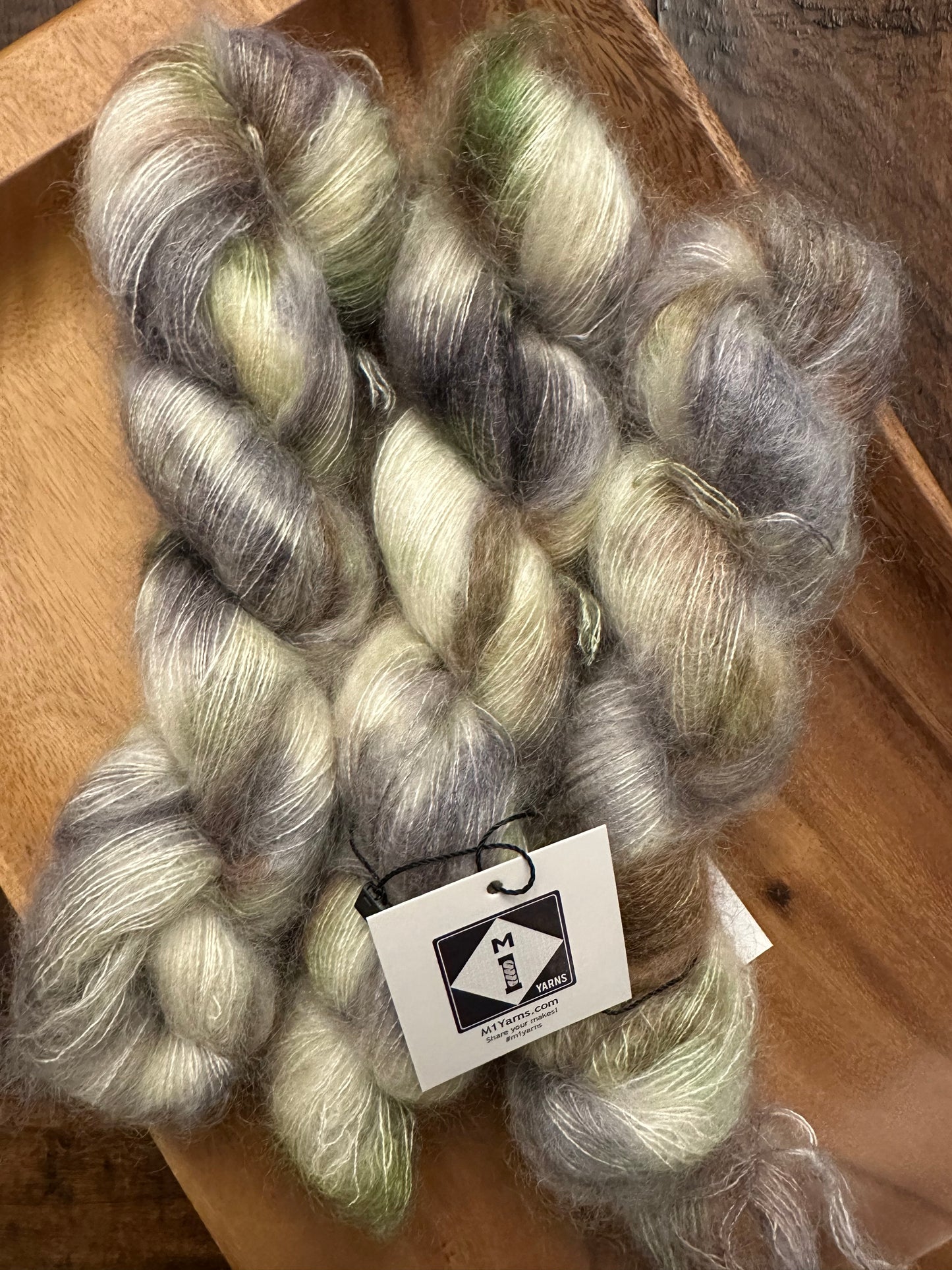 Riding on Air—Laceweight Mohair/Silk