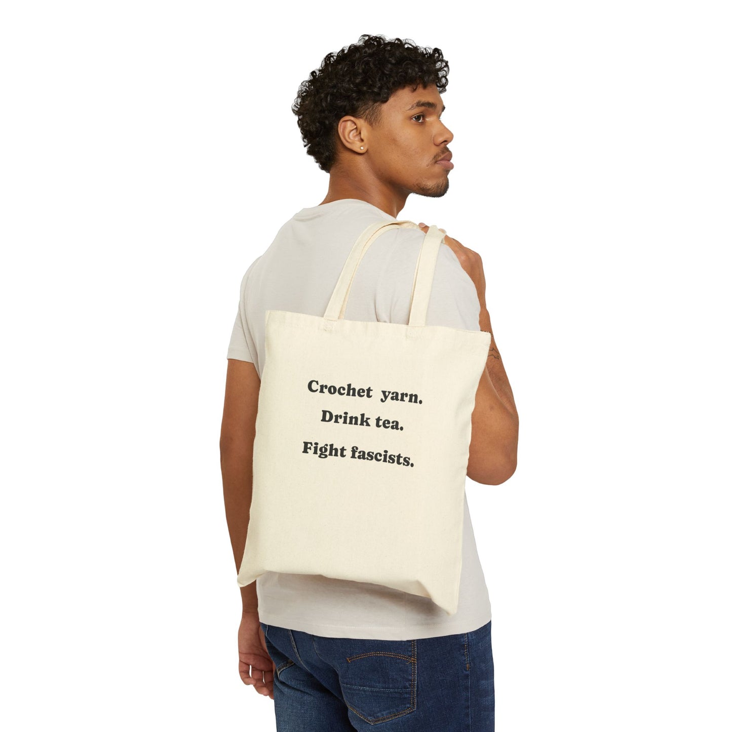 Knit & Tea Tote Bag