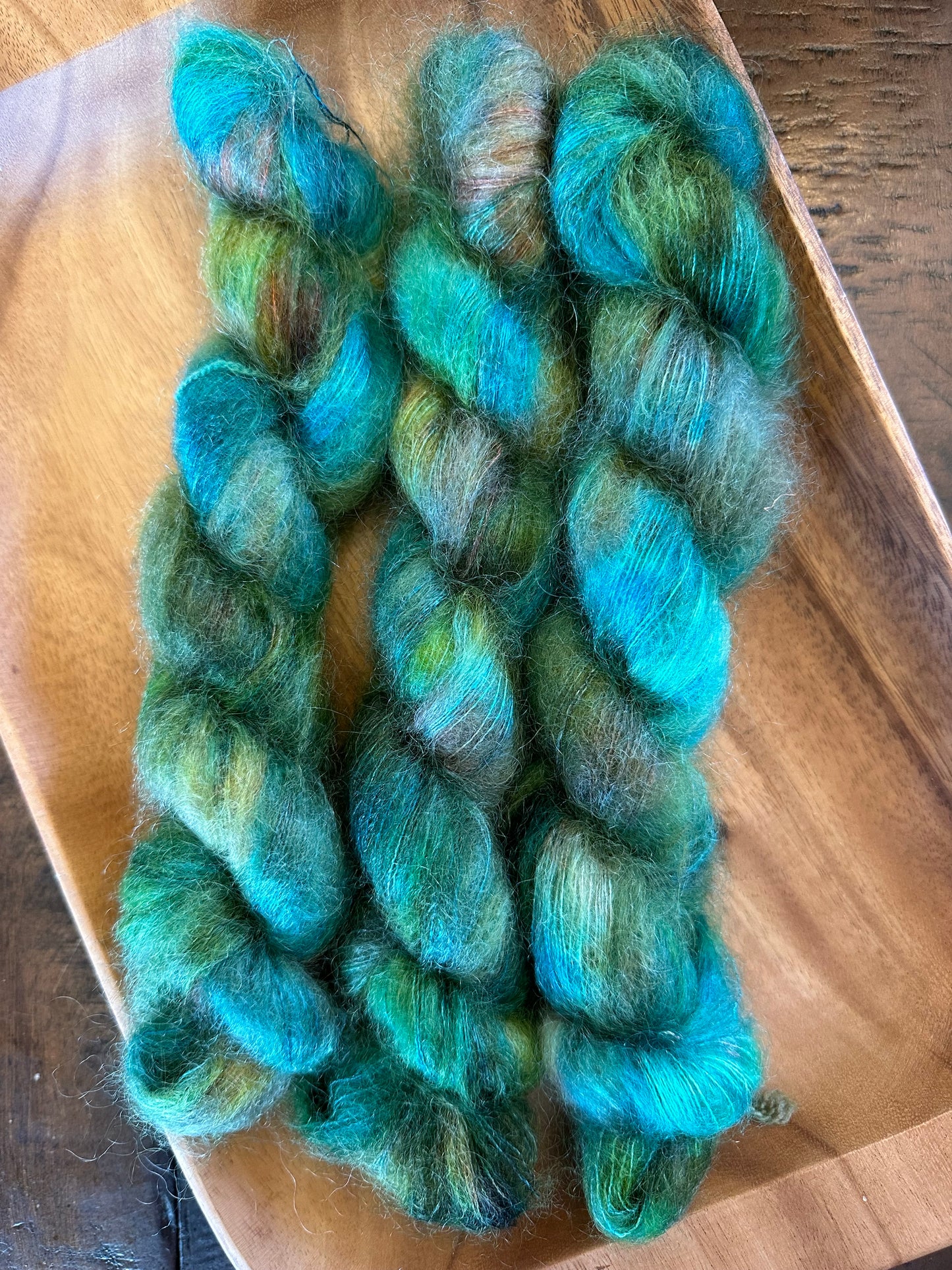 Riding on Air—Laceweight Mohair/Silk