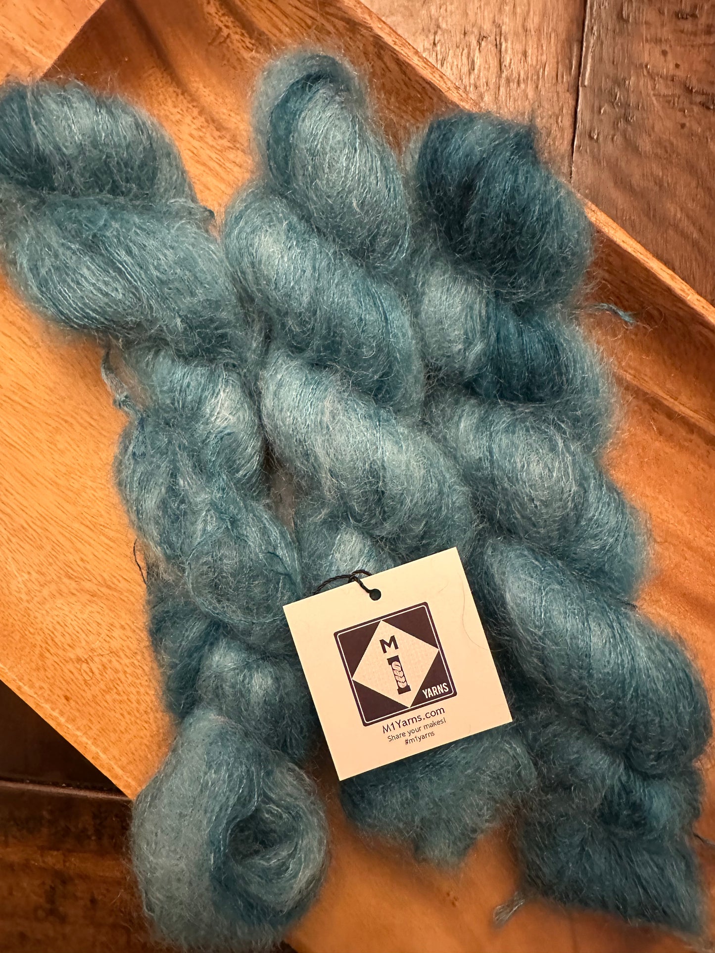 Riding on Air—Laceweight Mohair/Silk