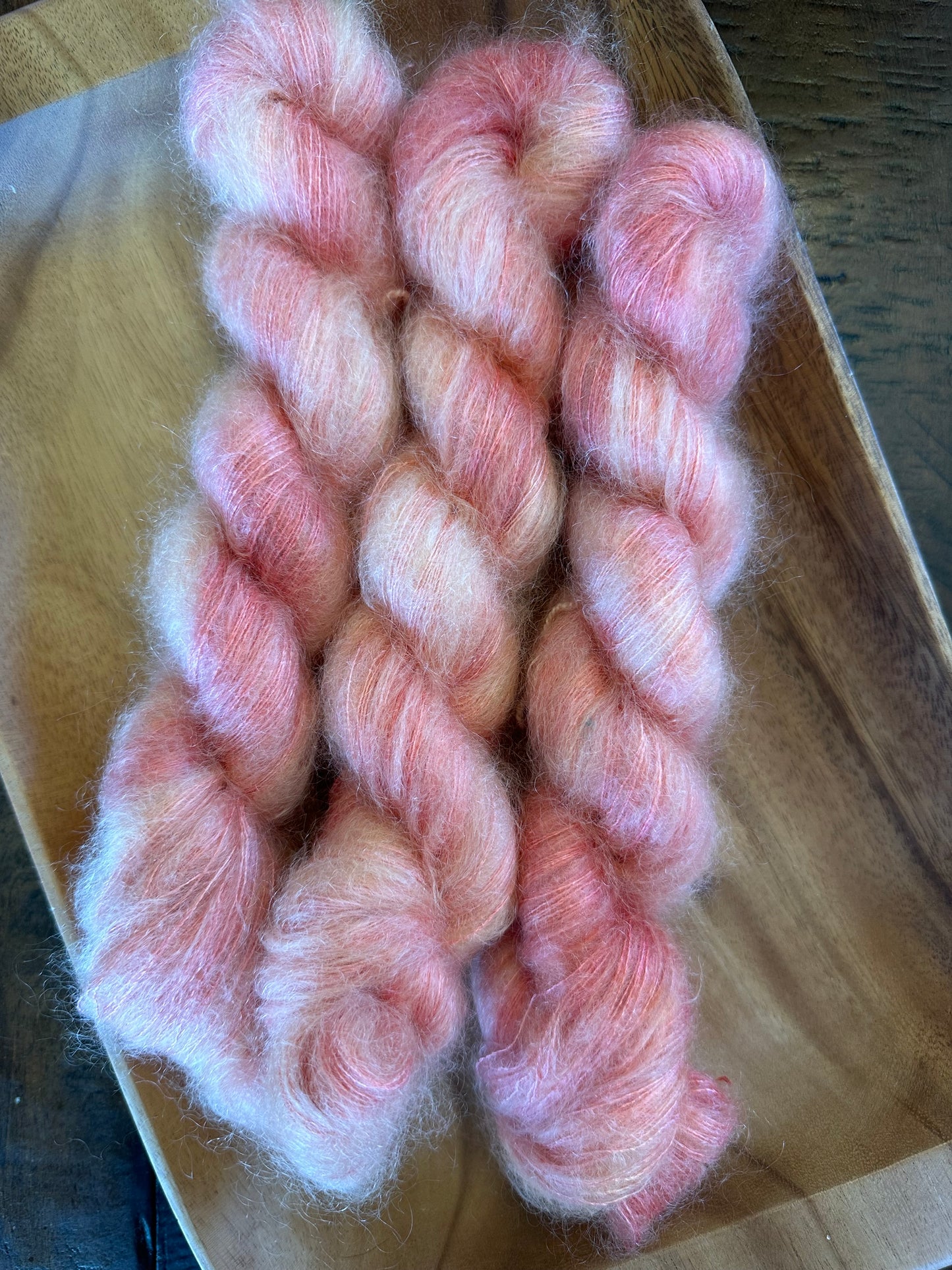 Riding on Air—Laceweight Mohair/Silk