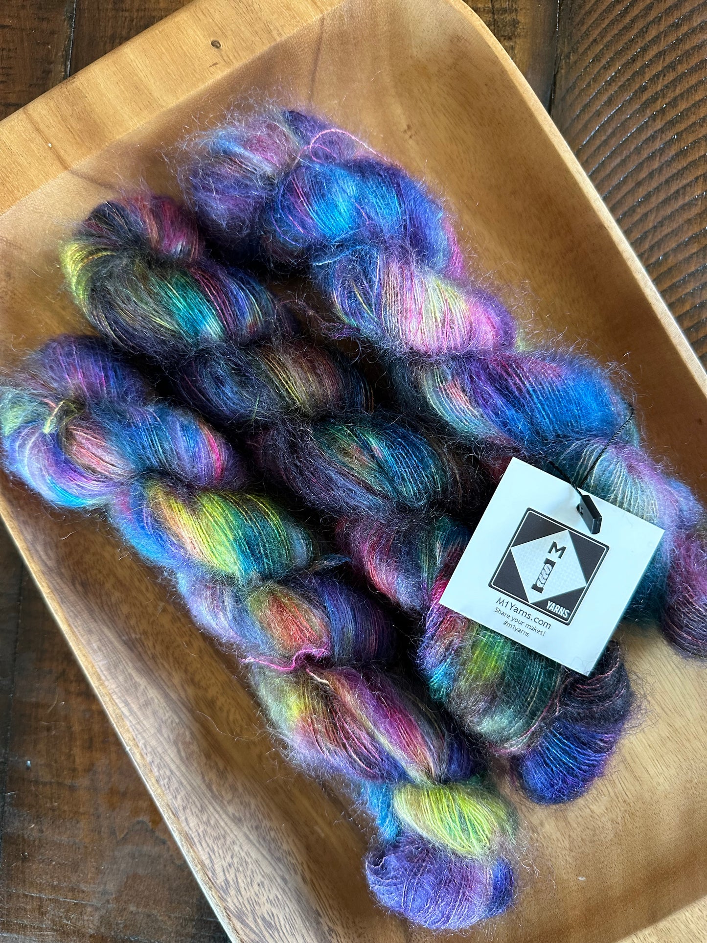 Riding on Air—Laceweight Mohair/Silk