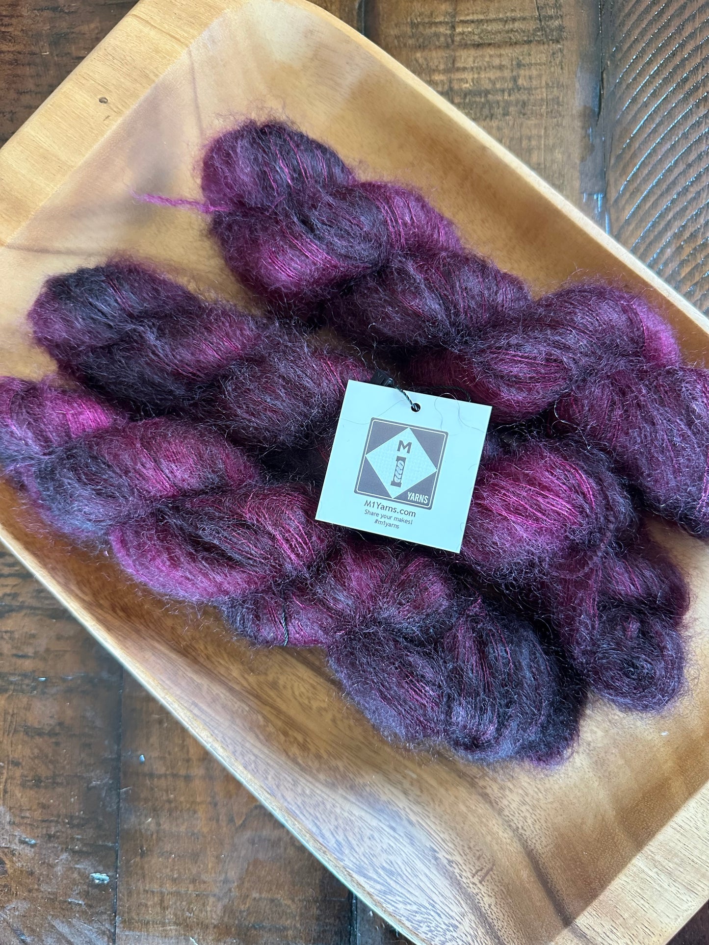 Riding on Air—Laceweight Mohair/Silk