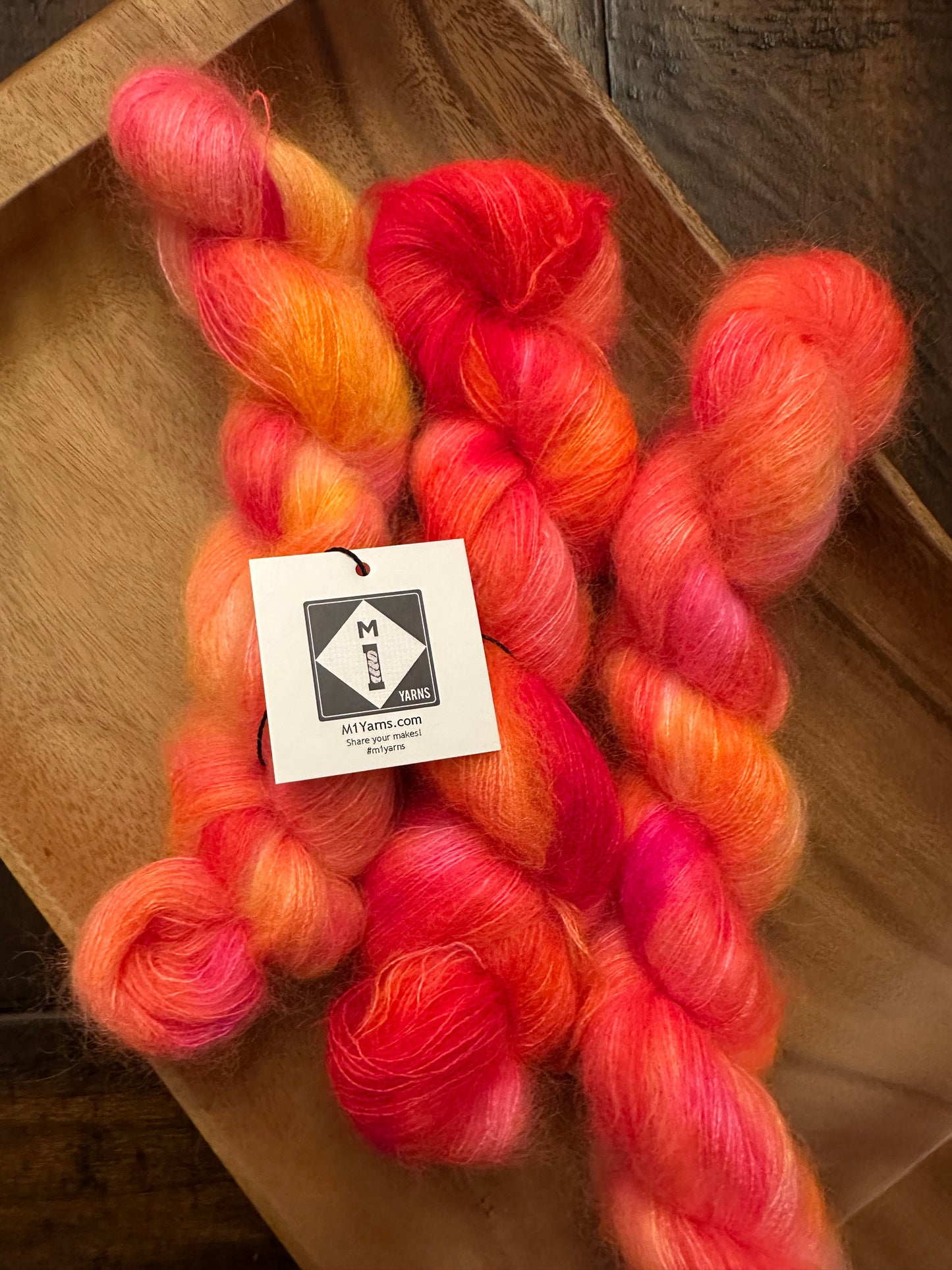 Riding on Air—Laceweight Mohair/Silk