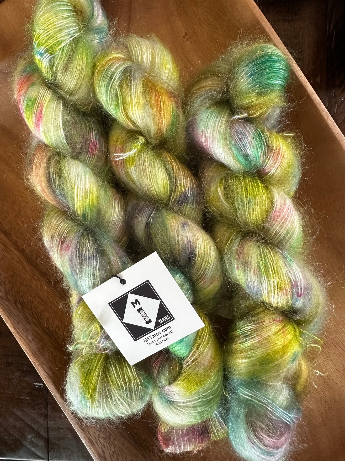 Riding on Air—Laceweight Mohair/Silk