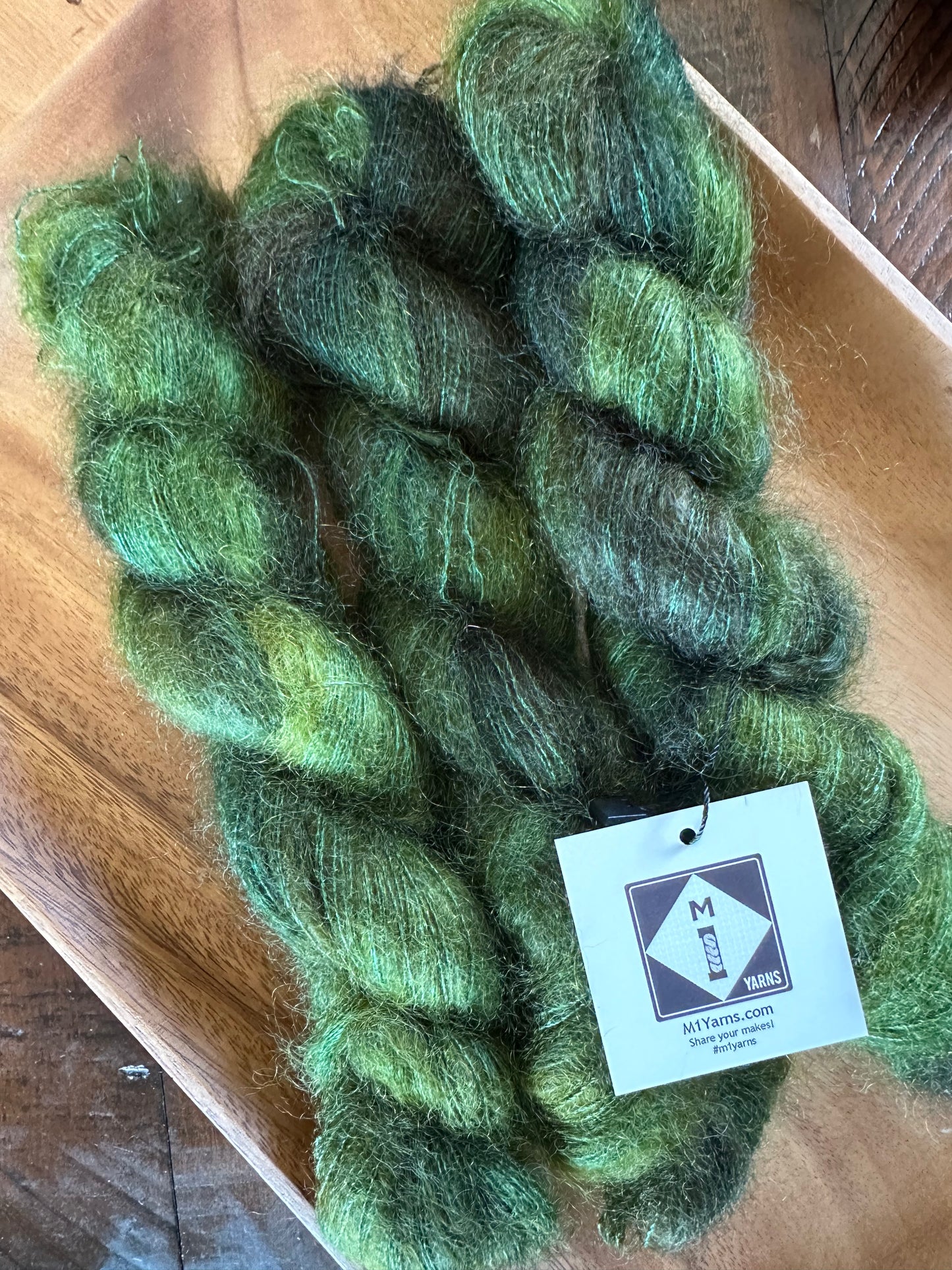 Riding on Air—Laceweight Mohair/Silk