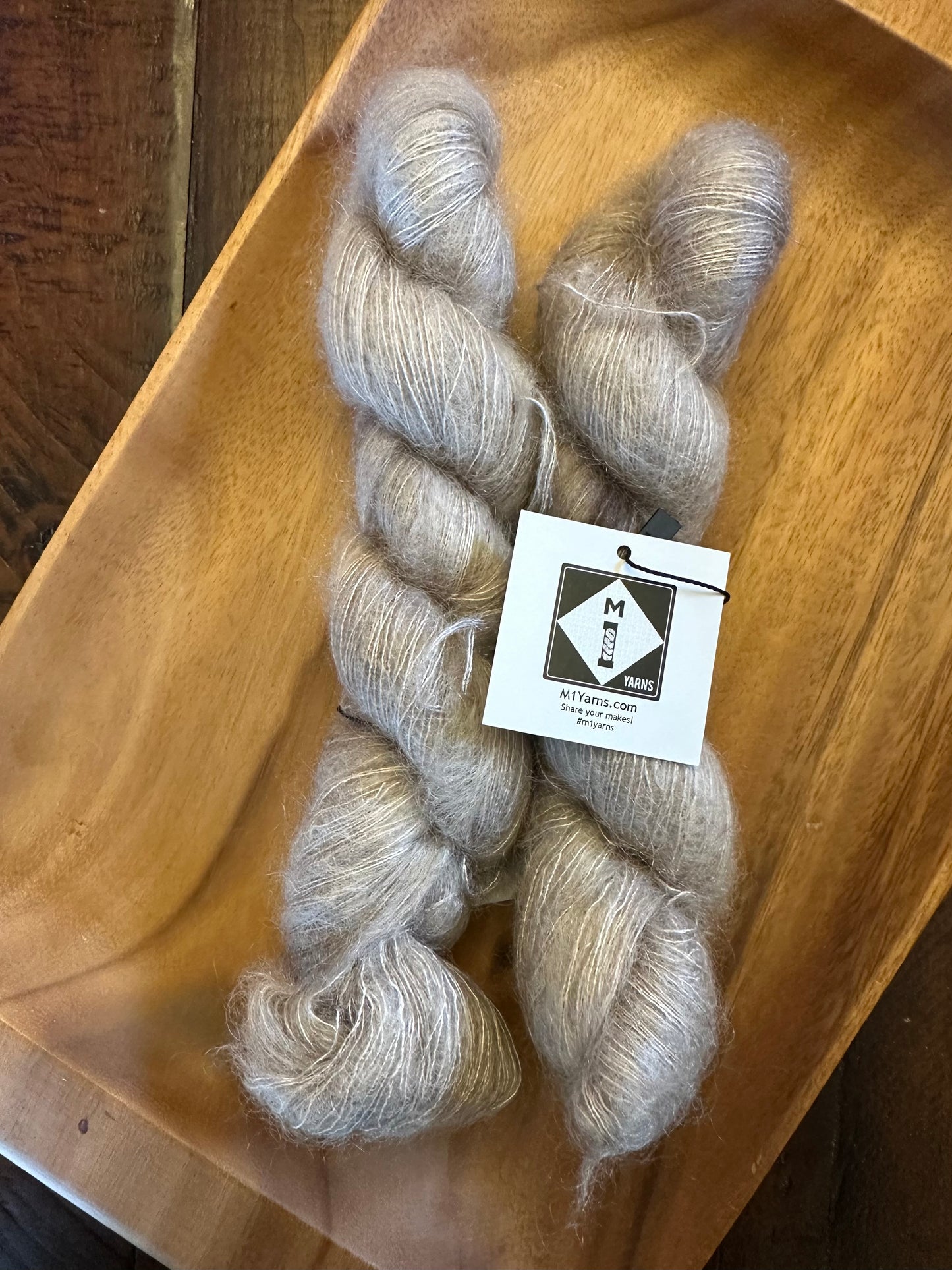 Riding on Air—Laceweight Mohair/Silk