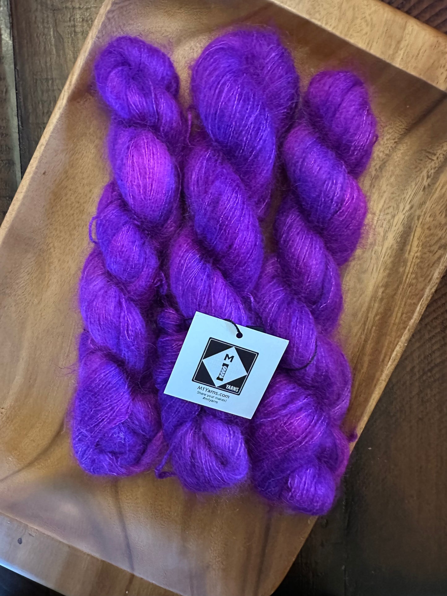 Riding on Air—Laceweight Mohair/Silk