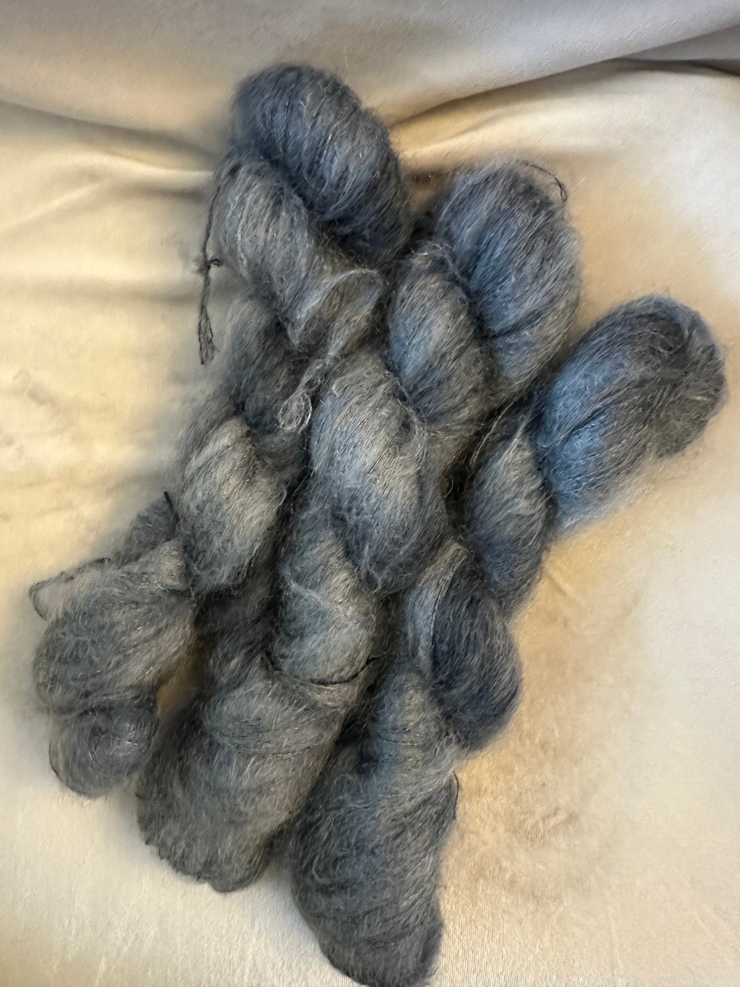 Riding on Air—Laceweight Mohair/Silk