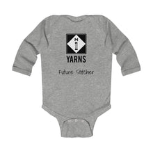 Load image into Gallery viewer, &quot;Future Stitcher&quot; Infant Long Sleeve Bodysuit
