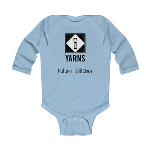 "Future Stitcher" Infant Long Sleeve Bodysuit