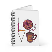 Load image into Gallery viewer, LOVE Spiral Bound Journal
