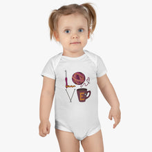 Load image into Gallery viewer, LOVE Organic Baby Bodysuit

