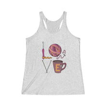 Load image into Gallery viewer, LOVE Women&#39;s Tri-Blend Racerback Tank
