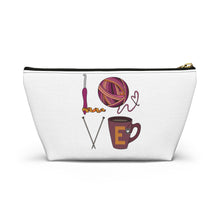 Load image into Gallery viewer, LOVE Accessory Pouch w T-bottom
