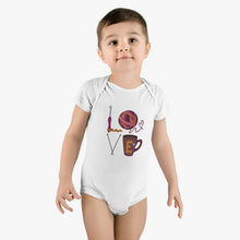 Load image into Gallery viewer, LOVE Organic Baby Bodysuit
